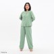 Long Pants Collarless Pajama Set (bamboo fabric) Long Pants Collarless Pajama Set (bamboo fabric)