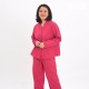 Long Pants Collarless Pajama Set (bamboo fabric) Long Pants Collarless Pajama Set (bamboo fabric)