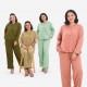 Long Pants Collarless Pajama Set (bamboo fabric) Long Pants Collarless Pajama Set (bamboo fabric)