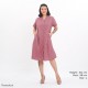 Collarless Long Pajama Dress (bamboo fabric) Collarless Long Pajama Dress (bamboo fabric)