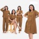 Collarless Long Pajama Dress (bamboo fabric) Collarless Long Pajama Dress (bamboo fabric)