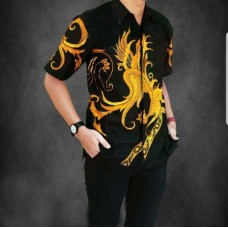 Batik Short Sleeve Shirt Batik Short Sleeve Shirt