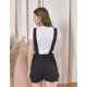 Ladies Short Dungarees