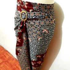 Batik Wrap Around Skirt Batik Wrap Around Skirt