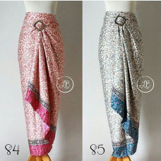 Batik Wrap Around Skirt Batik Wrap Around Skirt