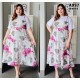 Ladies Long Floral Dress Ladies Long Floral Dress