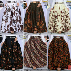 Ladies Long Batik Skirts (6 Pack) Ladies Long Batik Skirts (6 Pack)