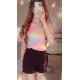 Round O Neck Tie-Dye T-Shirt Round O Neck Tie-Dye T-Shirt