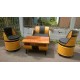Oil Drum Sofa