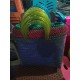 Upcycled Woven Shopping Bag Upcycled Woven Shopping Bag