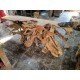 Natural Suar Wood Console Furniture