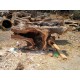 Natural Suar Wood Console Furniture
