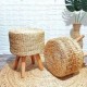Round Enceng Stool Round Enceng Stool