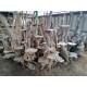 Wood Root Shelving Unit