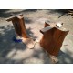 Large Suar Slab Wood Tables (2 Metre)