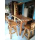 Suar Wood - Wine & Coffee Bar Set Suar Wood - Wine & Coffee Bar Set