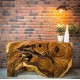 Natural Suar Wood Console Furniture