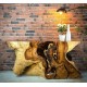 Natural Suar Wood Console Furniture
