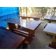 Suar Wood - 3 Piece Kitchen or Dining Room Set