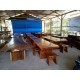 Custom Suar Slab Wood Tables