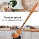 Long Handled Wooden T-Spoon Long Handled Wooden T-Spoon