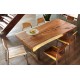Large Suar Slab Wood Tables (2 Metre)