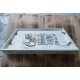 Hand Painted Wooden Serving Trays (15 pack) Hand Painted Wooden Serving Trays (15 pack)