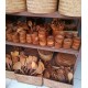 Round Teak Bowls