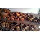 Round Teak Bowls