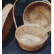 Double Bamboo Basket